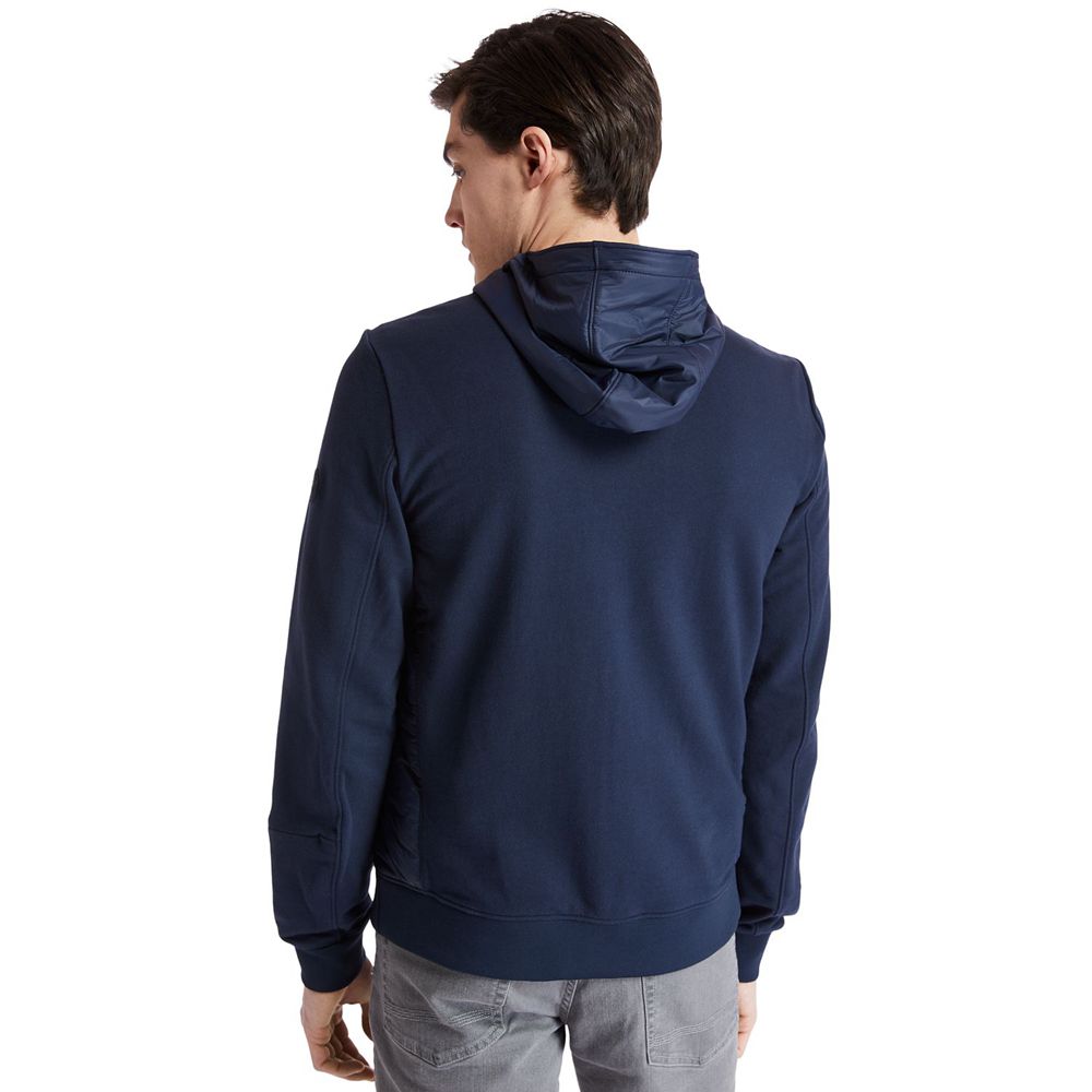 Timberland Mens Jackets Mt. Cabot Hybrid - Navy - India MF1653804